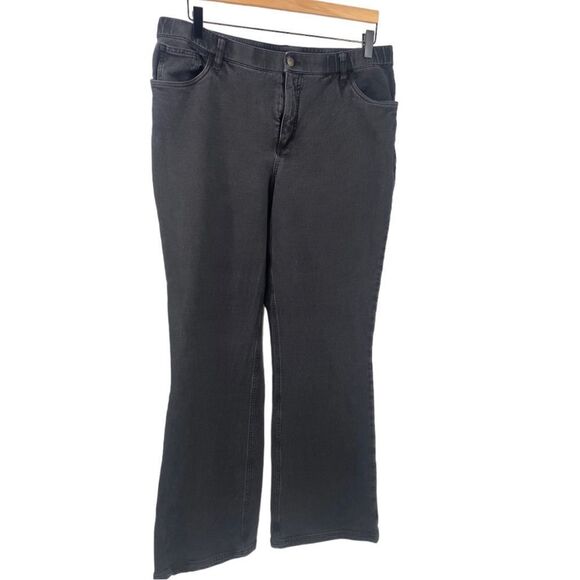 Denim and Co Jeans Black Women Size 16 - Picture 2 of 8